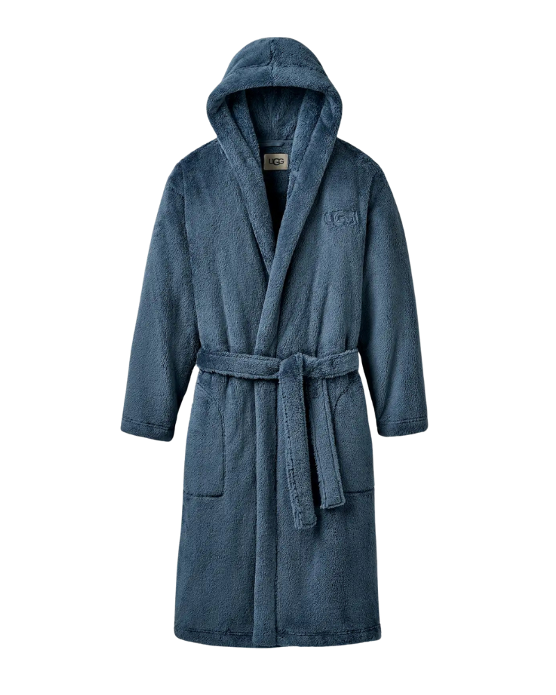1121070 Dark Wave Beckett Men's Plush Robe