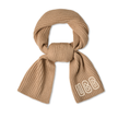 UGG 102787 White Pepper Chunky Crafted Rib Scarf Myselflingerie.com