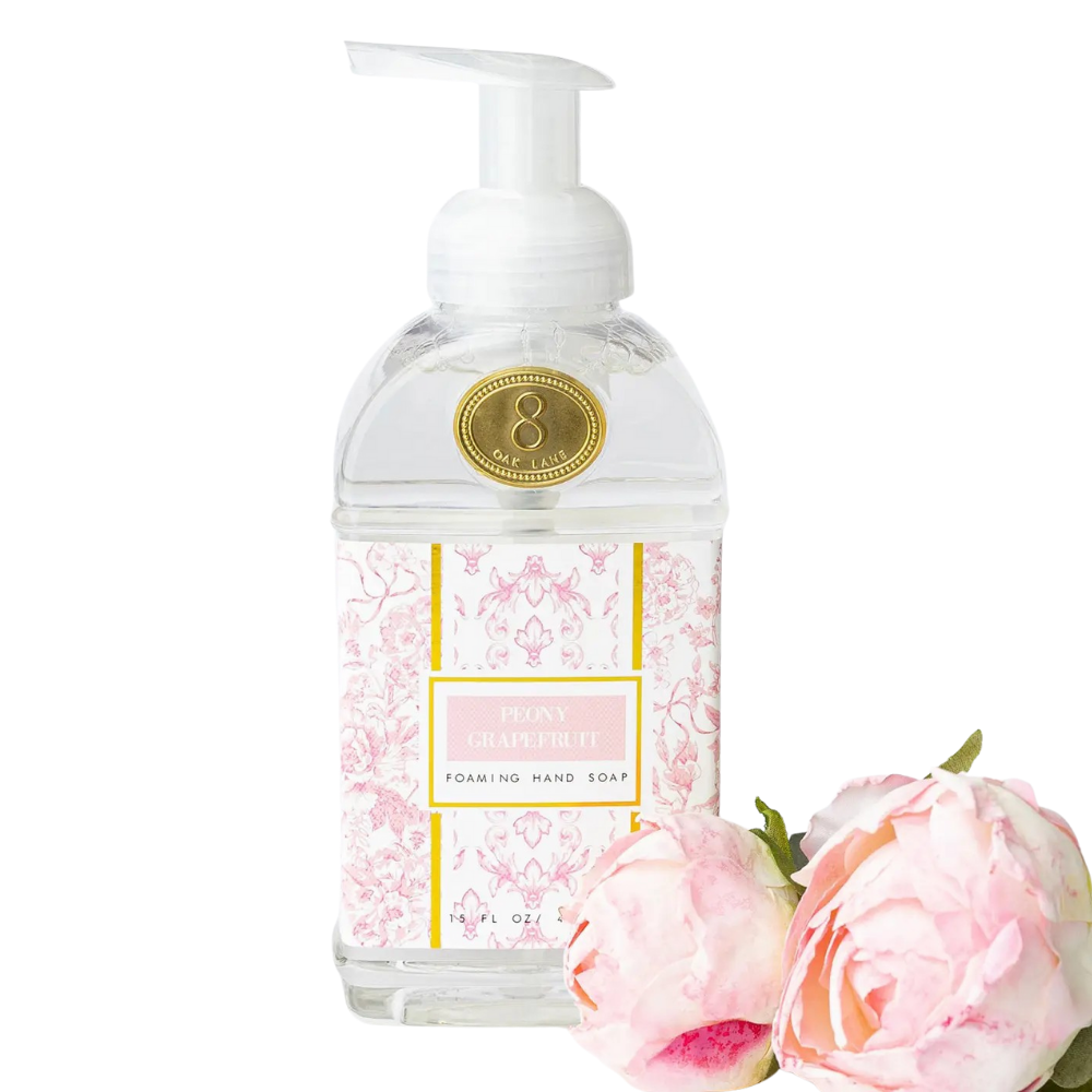 8 Oak Lane Peony Grapefruit 15 Oz Foaming Hand Soap