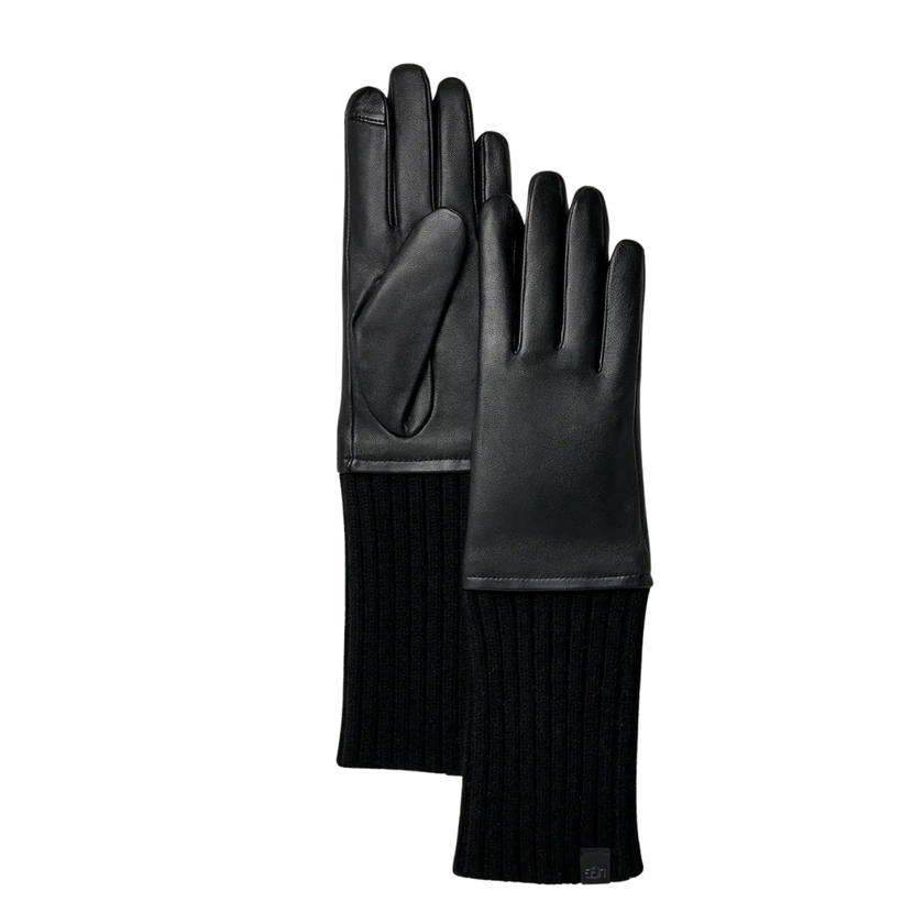 UGG 102776 Black Luxe Gloves Myselflingerie.com