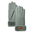 UGG 17369 Grey Mist Turn Cuff Gloves Myselflingerie.com