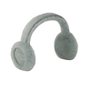 UGG Grey Mist Embroidered Logo Sheepskin Earmuffs
