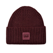 UGG 20061 Wild Grape Chunky Rib Knit Beanie with Logo Myselflingerie.com