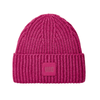 UGG 20061 Chroma Pink Chunky Rib Knit Beanie with Logo Myselflingerie.com
