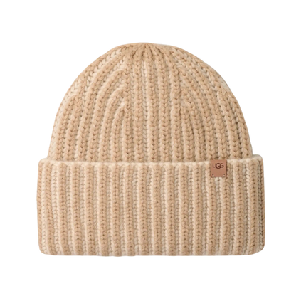 UGG 102328 Cream Multi Chunky Plaited Beanie Myselflingerie.com