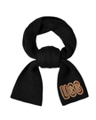 UGG 102787 Black Chunky Crafted Rib Scarf Myselflingerie.com