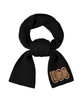 UGG 102787 Black Chunky Crafted Rib Scarf Myselflingerie.com