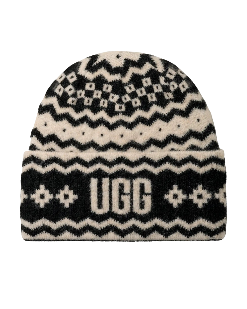 UGG Black Multi UGGisle Beanie