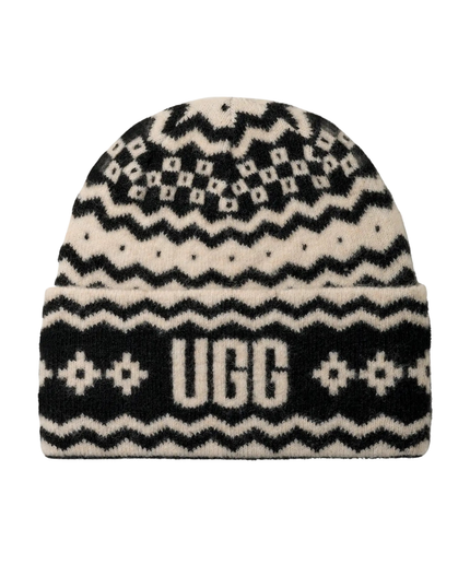 UGG 102745 Black Multi UGGisle Beanie Myselflingerie.com