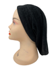 C. Bird CB105 Black Terry Beanie Snood Myselflingerie.com