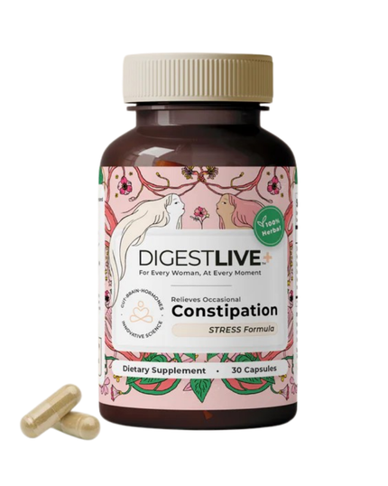 Digestlive 30 Capsules Constipation + Stress Formula