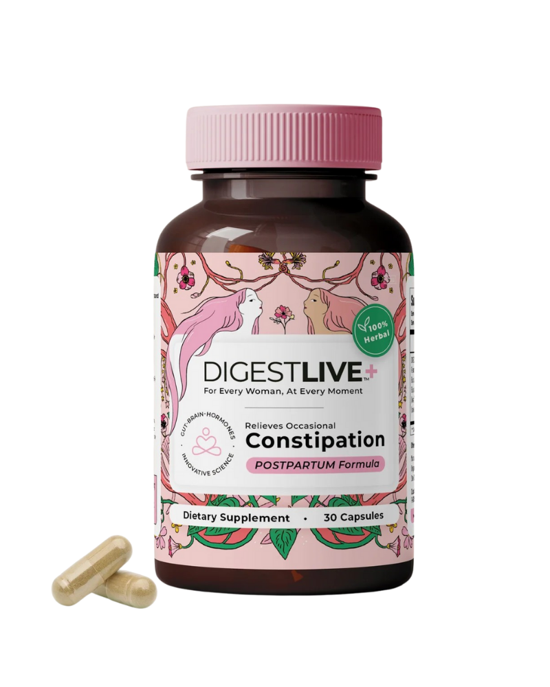 Digestlive 30 Capsules Constipation + Postpartum Formula