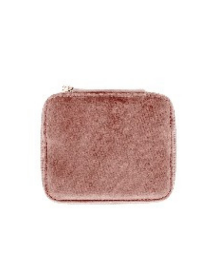 Bag All Pink Velvet Jewelry Box