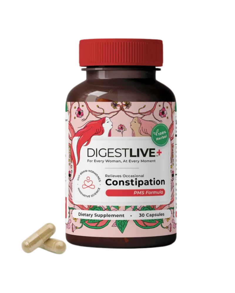 Digestlive 30 Capsules Constipation + PMS Formula