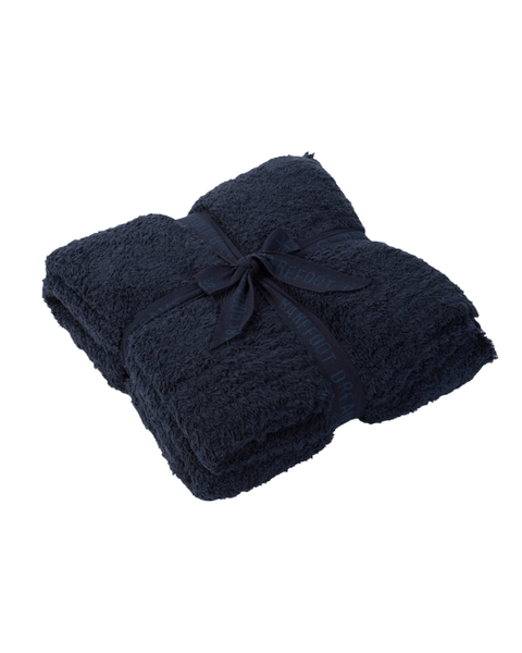 Barefoot Dreams B503 Indigo CozyChic Throw Myselflingerie.com