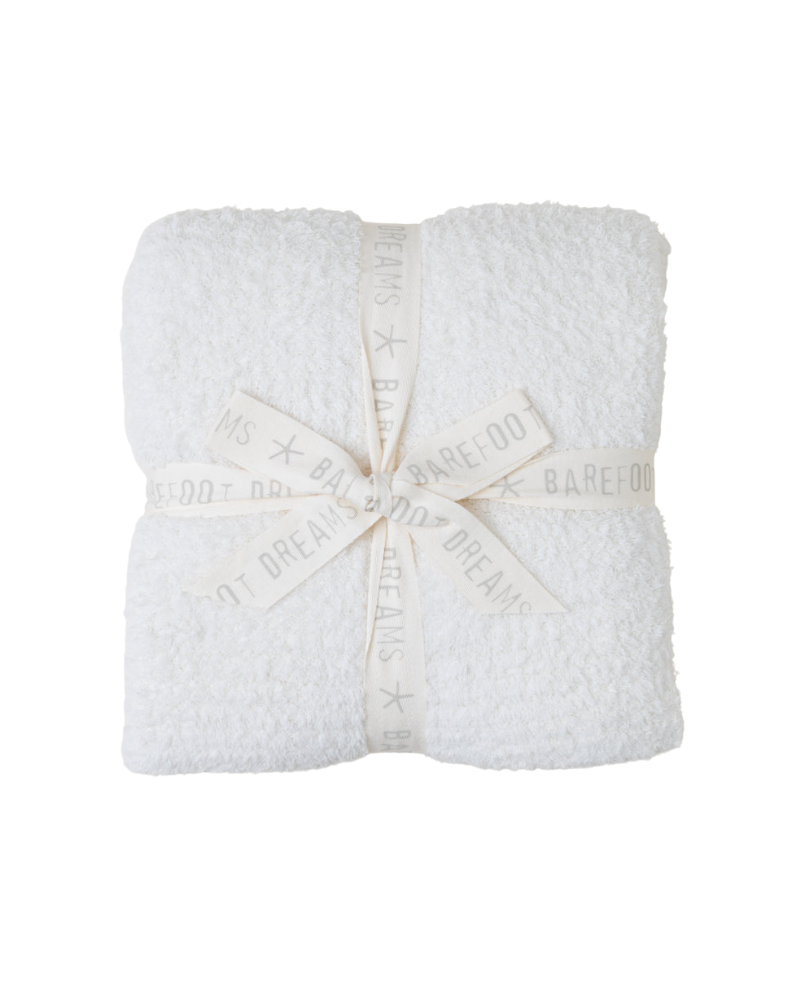 Barefoot Dreams B503 Cream CozyChic Throw Myselflingerie.com