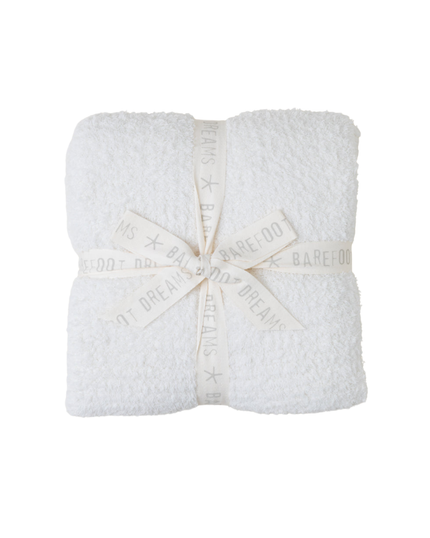 Barefoot Dreams B503 Cream CozyChic Throw Myselflingerie.com