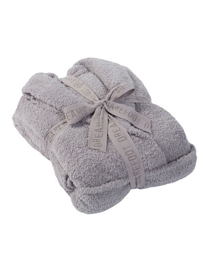 Barefoot Dreams B509 Dove Grey CozyChic Robe Myselflingerie.com