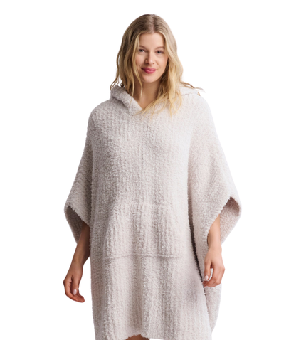 Barefoot Dreams B545 Almond The Cozy One Size Sweater Cape Myselflingerie.com