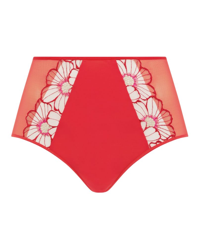 Chantelle C22OC5 Flamboyant Flower Lush Hi Waist Brief Myselflingerie.com