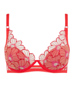 Chantelle Pulp C22ONA Flamboyant Flower Lush Molded Underwire Bra Myselflingerie.com