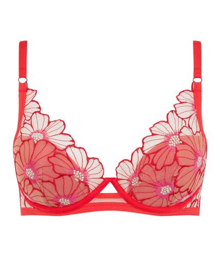 Chantelle Pulp C22ONA Flamboyant Flower Lush Molded Underwire Bra Myselflingerie.com