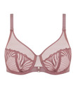 Chantelle 15YMU Rose Des Bois Legend Full Coverage Underwire Bra Myselflingerie.com