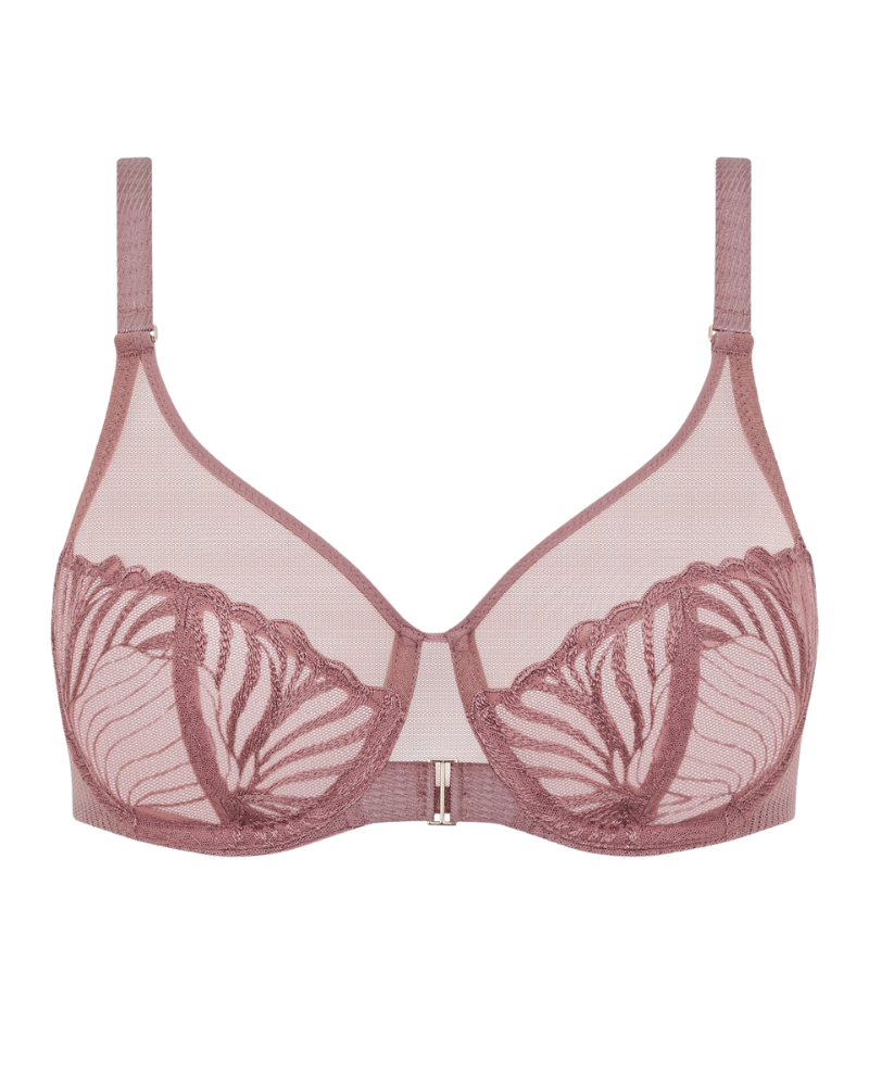 Chantelle 15YMU Rose Des Bois Legend Full Coverage Underwire Bra Myselflingerie.com