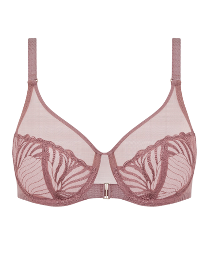 Chantelle 15YMU Rose Des Bois Legend Full Coverage Underwire Bra Myselflingerie.com