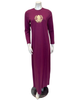 Lunderbeck N5276 Mulberry Embroidered Emblem Pull On Modal Nightgown Myselflingerie.com