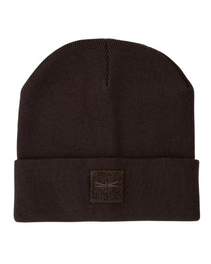 Tal New York TSLDC The Sherpa Logo Dark Chocolate Beanie Myselflingerie.com