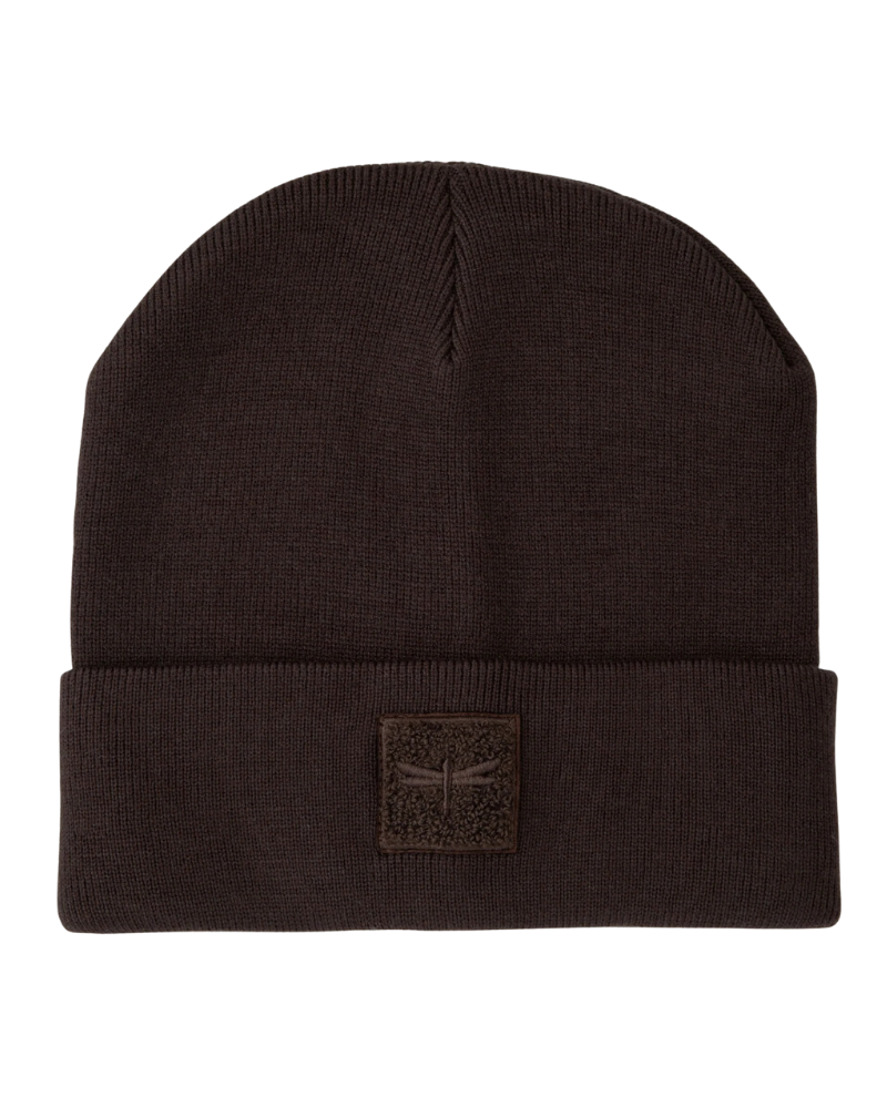 Tal New York TSLDC The Sherpa Logo Dark Chocolate Beanie Myselflingerie.com