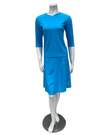 Jackie O'Loungewear Aqua Junior Swim Top & Skirt Set