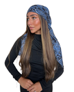 Scarf Bar Midnight Paisley Square Scarf with Invisible Grip Myselflingerie.com