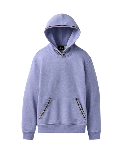 UGG Dusted Iris Heather Tasman Hoodie Myselflingerie.com