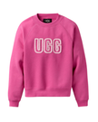 UGG 1171477 Woodviolet UGG Logo Crewneck Sweater Myselflingerie.com