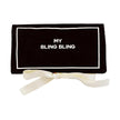 Bag All 2635 Black My Bling Bling Jewelry Roll Travel Pouch Myselflingerie.com