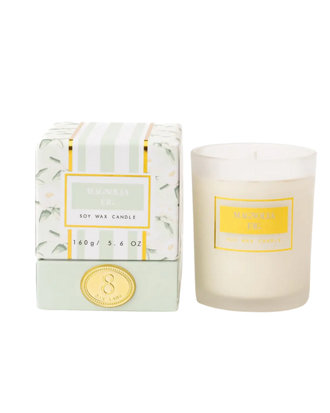 8 Oak Lane ECANA-018 Magnolia Fig Soy Wax Candle Myselflingerie.com