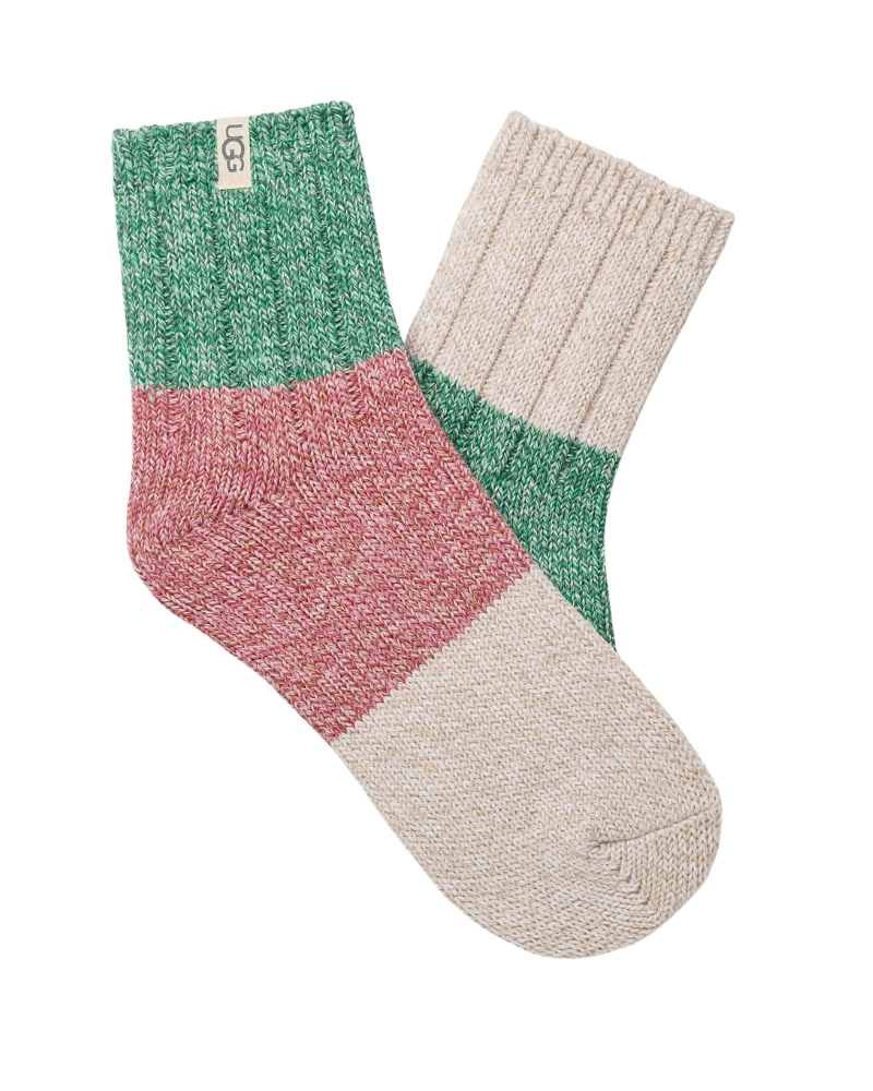 UGG Hummingbird Multi Jhene Quarter Socks