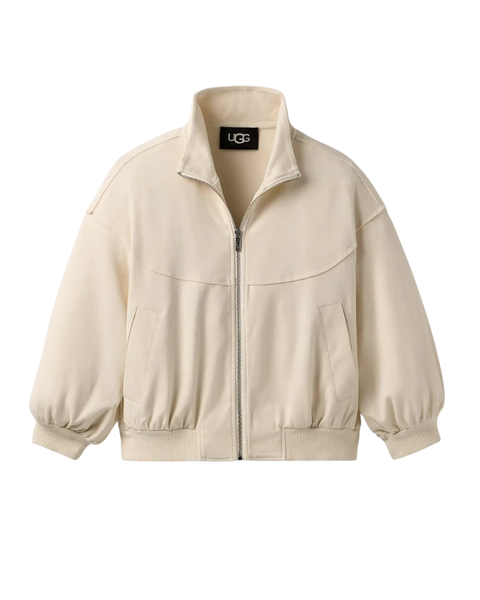 1175151 Cream Kyleigh Full-Zip Jacket