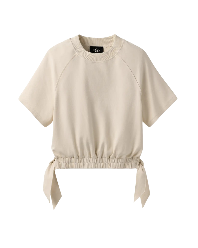 UGG Cream Jalani Short Sleeve Top