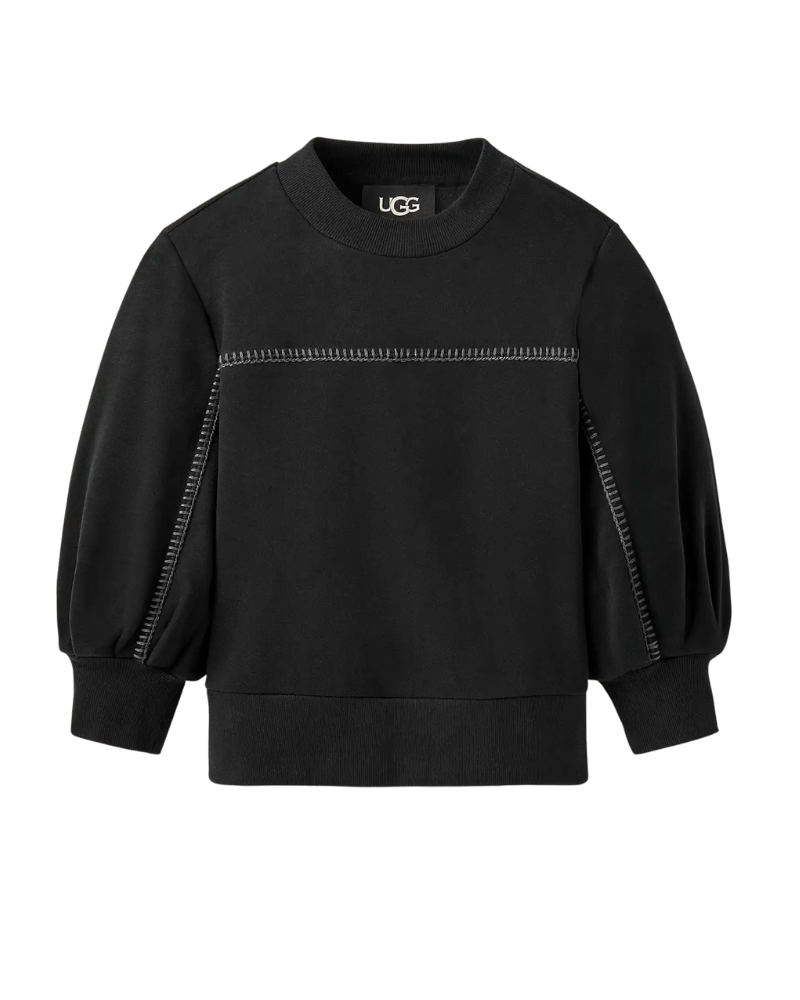 UGG Black Classic Puff Sleeve Top