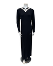 Pen-ky Black Lace Neck Modal Pull On Nightgown