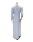 Pen-ky White Embroidered Flowers Cotton Nursing Nightgown