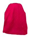 It's Younique Hot Pink Wave Fabric Pre-Tied Open Back Bandanna with Velvet Grip