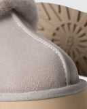 UGG 1122550 Camp Fire Disquette Slippers with Fur Trim Myselflingerie.com