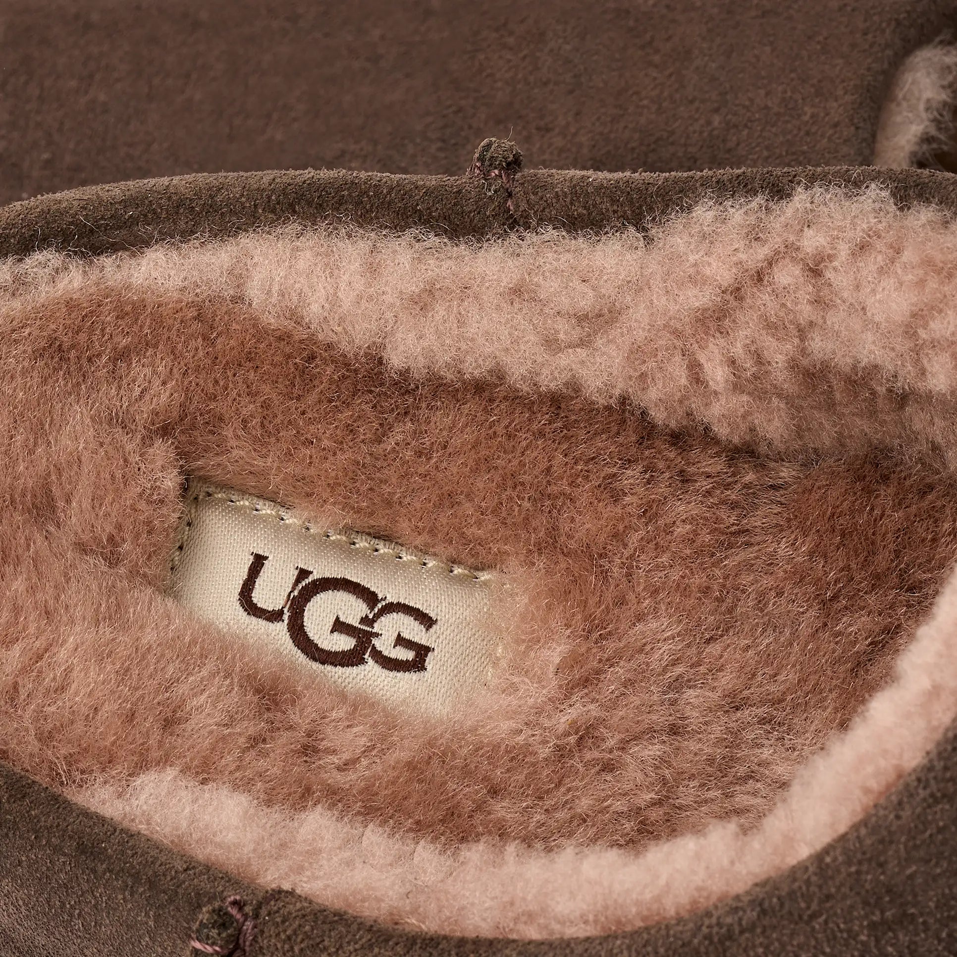 UGG 1171390 Dusted Cocoa Elea Slip On Slippers Myselflingerie.com