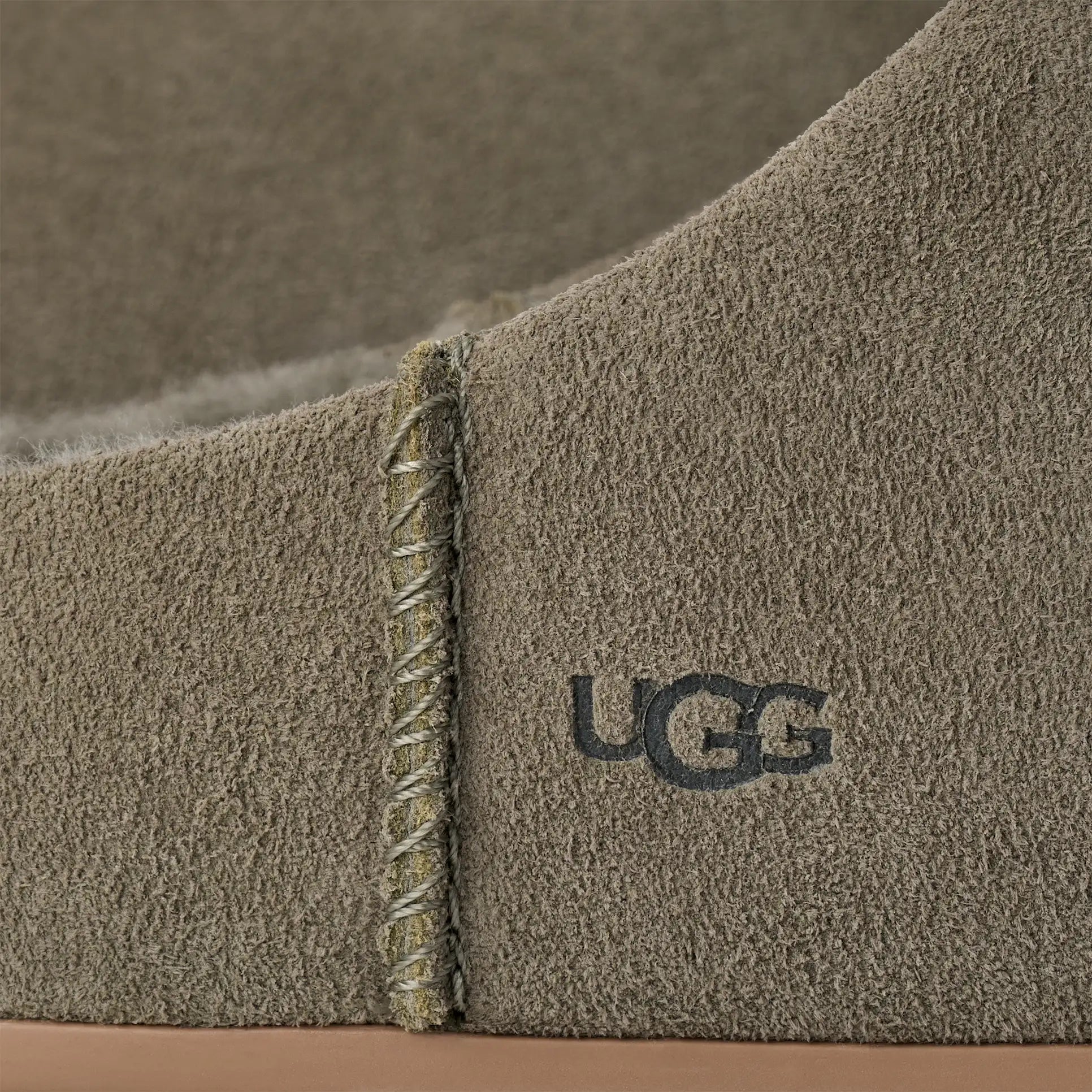 UGG 1171390 Moss Green Elea Slip On Slippers Myselflingerie.com