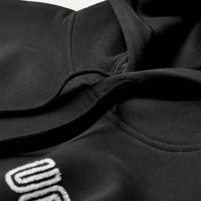 UGG 1171478 Black UGG Logo Hoodie Myselflingerie.com