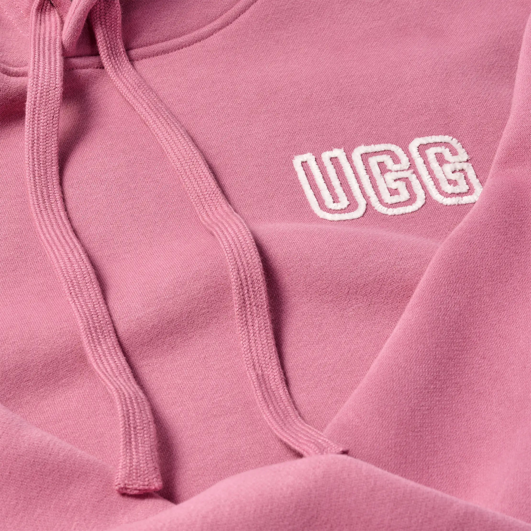 UGG Dusty Orchid UGG Logo Hoodie Myselflingerie.com